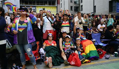 naked men at pride parade